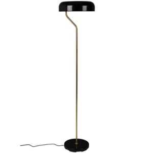 Černá stojací lampa DUTCHBONE Eclipse O 30 cm