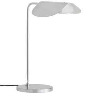 Audo CPH Stříbrná kovová stolní lampa AUDO WING 56 cm