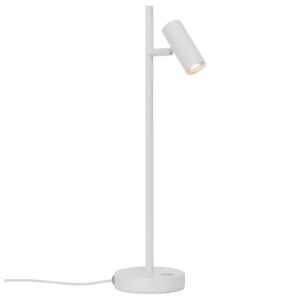 Nordlux Bílá kovová stolní lampa Omari