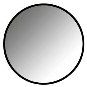 Černé kovové závěsné zrcadlo Richmond Maeron 110 cm