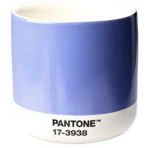 Modrofialový porcelánový termohrnek Pantone Cortado Very Peri 17-3938 175 ml