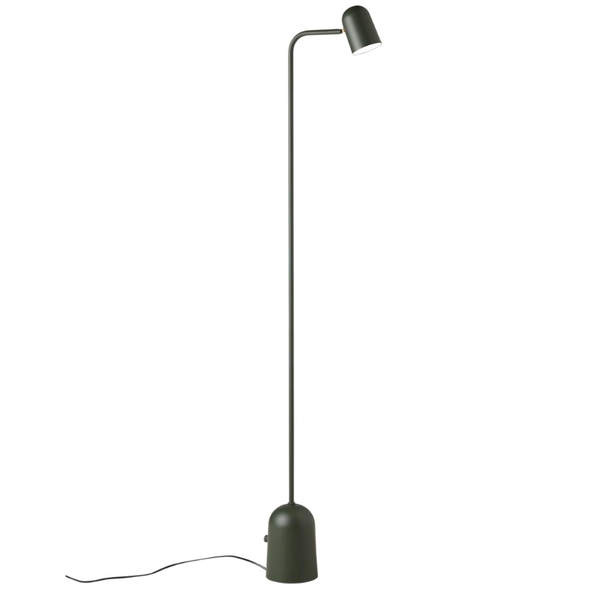 Northern Tmavě zelená kovová stojací lampa Buddy 130 cm